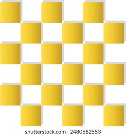 Gold Abstract Geometric Elements with Simple Design. Vector Illustration.