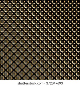 Gold abstract geometric pattern, gold diagonal lines on gold foil shine texture golden background frame Vector 2023 christmas holiday decoration black friday sign banner concept luxury border pattern