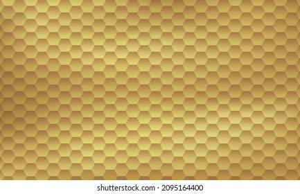 Fondo de gradiente borroso abstracto dorado. Ilustración vectorial.