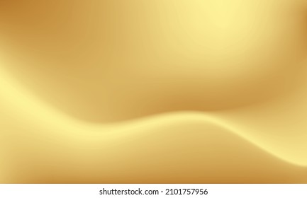 Gold abstract gradient background, luxury pattern. Vector illustration.