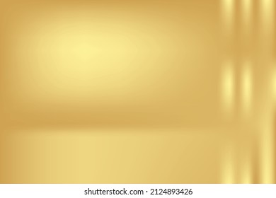 Fondo de gradiente abstracto dorado, patrón de lujo. Ilustración vectorial.