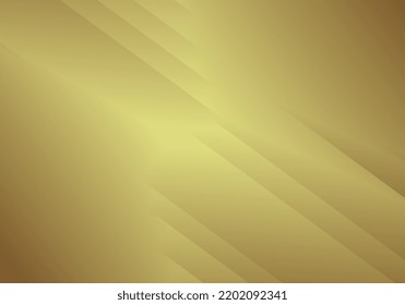 Goldener abstrakter Farbverlauf-Hintergrund. Modernes, weiches goldfarbenes und Farbverlauf-abstraktes Tapeten-Design