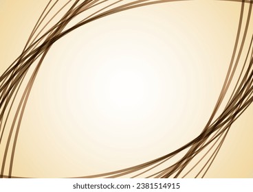 goldener abstrakter Rahmenhintergrund