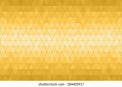 Gold abstract low polygon prism background, golden spectrum gradient vivid colorful vector backdrop. Multicolored pink shiny neon screen wallpaper.