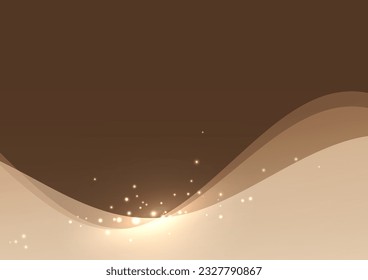 Fondo de ola de lujo abstracto de oro