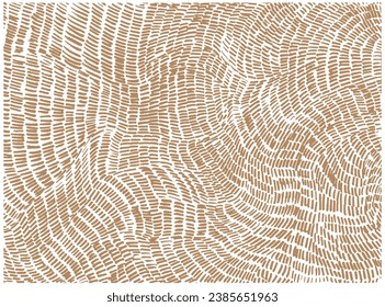 Gold Abstract Organic Pattern. Circles, Dots, Stripes, Lines Brush Strokes. Modern Printable Background Ornament. Abstract Organic Shape. Grounge Texture Walpaper. Fabric Textile Background.