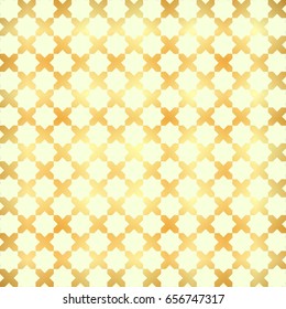 Gold Abstract pattern in Arabian style. Seamless vector background. yellow and gold texture. Graphic modern pattern.