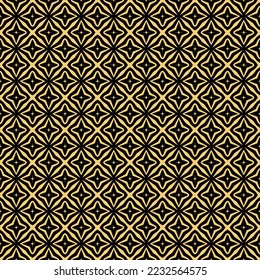 Patrón abstracto de oro sin soldadura, patrón geométrico, patrón tradicional, repetido étnico, para diseñadores de moda, decoración casera, papel pintado o textura de tela