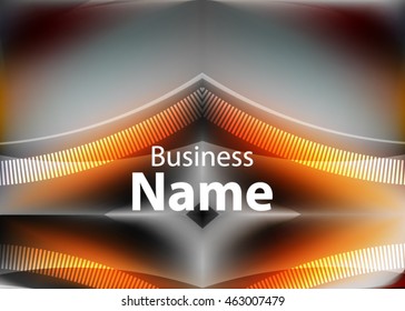 Gold abstract technology background for business card or banner