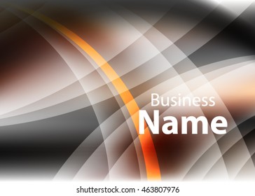 Gold abstract technology background for business card or banner