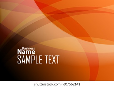 Gold abstract template for card or banner. Metal Background with waves and reflections. Business background, silver, illustration. Illustration of abstract background with a metallic element