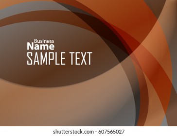 Gold abstract template for card or banner. Metal Background with waves and reflections. Business background, silver, illustration. Illustration of abstract background with a metallic element