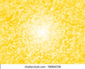Gold abstract Vector background with bokeh defocused lights concept design ,Backdrop Vector bokeh circle light and star on rose colored background for holiday and festival.