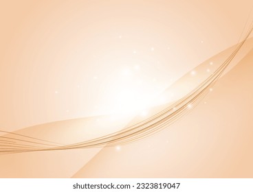 gold abstract wave texture background