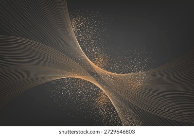 Fondo abstracto las ondas