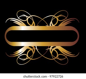 gold abtract