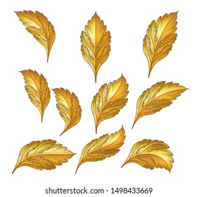 Gold Akanthus Leaf Baroque Style