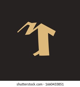 Gold alchemistry symbol for modern logo design
