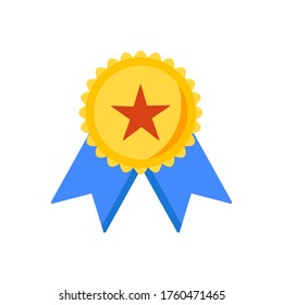 icono de reconocimiento de oro para presentación, sitio web y aplicaciones