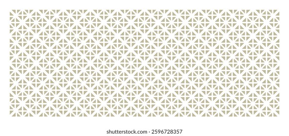 Gold arabic pattern vector white background