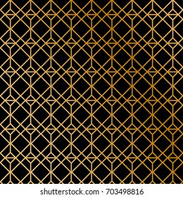 Gold Art Deco texture. Abstract pattern. Geometric background. Gradient geometric pattern.