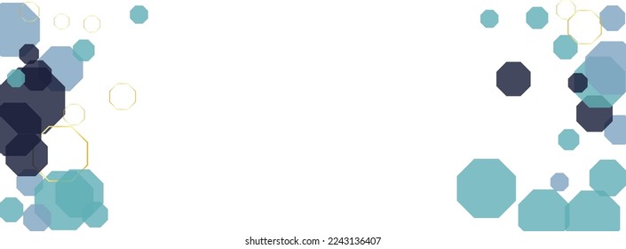 Vector blanco de fondo de átomo dorado. Textura de Educación Geométrica. Fondo de comunicación. Plexo de Honeycomb Azul-Gris. Ilustración polígona.