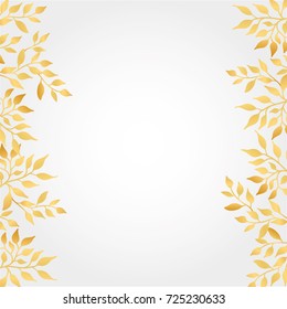 gold leaf border design