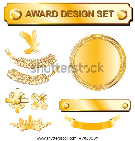 gold award design set