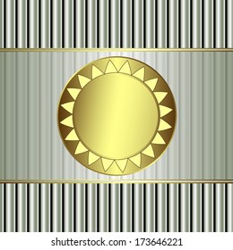 Gold Award for seamless patterned background texture