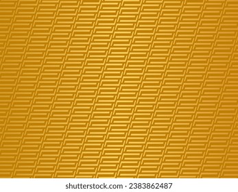 Gold background with abstract ornament.