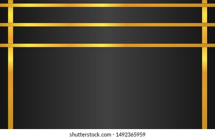 gold background with abstract shape, can be used for landing pages, banners, covers, backgrounds, frame. vector