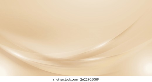 Gold background with abstract shining lines. modern vector illustration