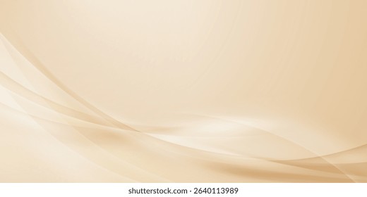 Gold background with abstract shining lines. modern vector illustration