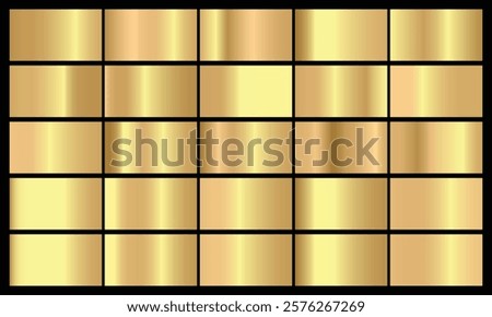 A gold background with a black background with a gold border