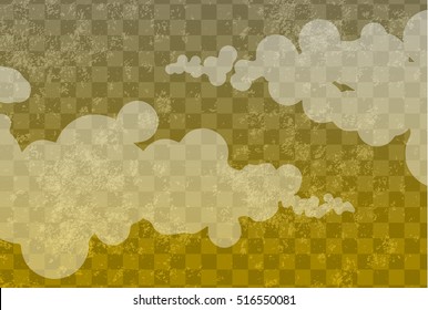 Gold background checkered pattern background image