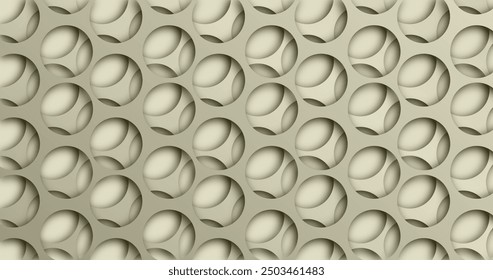 gold background with circles vector design