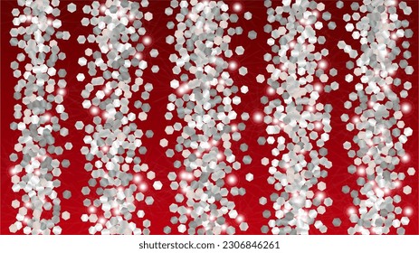 Fondo dorado con confetti de partículas de brillo. Sparkle Luces Textura. Patrón disco. Puntos de luz. Star Dust. Explosión de Confetti. Diseño para la invitación.