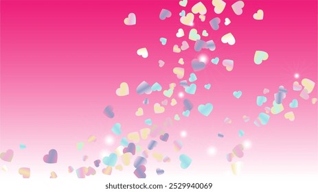 Gold Background with Confetti of Glitter Particles. St. Valentine Day. Celebration pattern. Light Spots. Explosion of Confetti. Glitter Vector Illustration. Design for Poster.