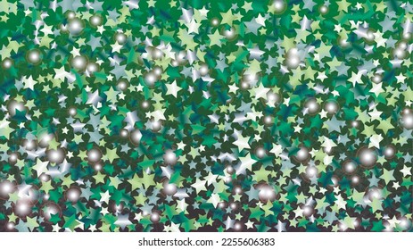 Fondo dorado con confetti de partículas de estrella brillante. Sparkle Luces Textura. Patrón de partido. Puntos de luz. Star Dust. Diseño de Navidad. Explosión de Confetti. Diseño de la pancarta.