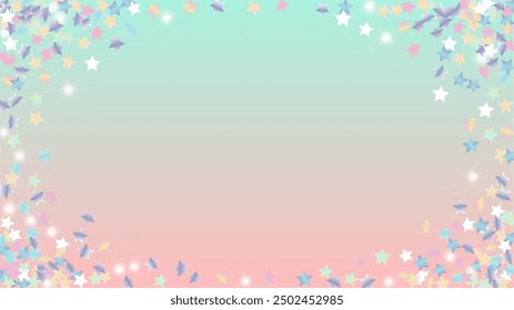 Fondo de oro con confeti de partículas de estrellas brillantes. Textura de luces brillantes. Patrón de cumpleaños. Puntos de luz. Polvo de Estrella. Diseño de Navidad. Explosión de confeti. Diseño para Póster.