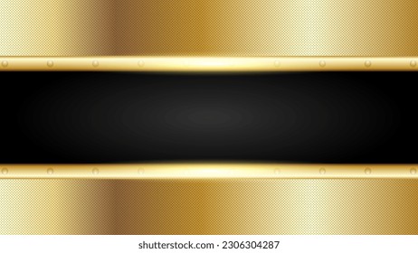 goldener Hintergrund mit Kopienraum-Bereich