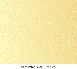 gold background with decorative pattern