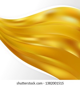 Gold Background Design Template Graphic