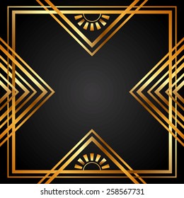 gold background design, vector illustration eps10 graphic 