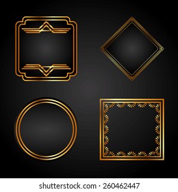 gold background design, vector illustration eps10 graphic 
