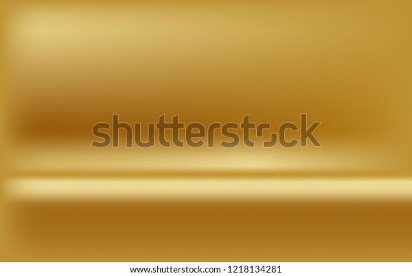 Gold Background Form Scene Presentation Your Stock Vector (Royalty Free ...