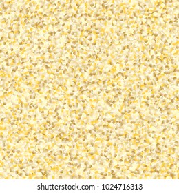 Gold background. Gold gradient circles on a white background. Vector IIlustration. Golden circles on a white square background. Template for holiday designs, invitation, party, birthday, wedding.
