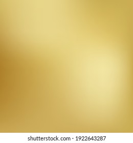 Gold background gradient foil vector yellow texture  Smooth gold gradient blur metallic