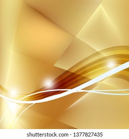 Gold Background Illustrator