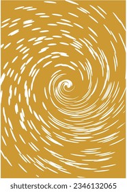 Imagen de fondo dorado. Utilizar líneas para crear imágenes en gráficos.